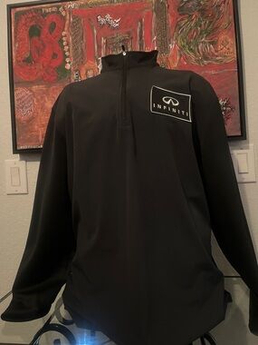 Nike Infiniti Black Quarter-Zip Pullover